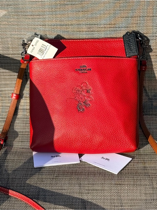 Coach Handbags - Disney x Coach Minnie Motif Kitt Messenger Crossbody